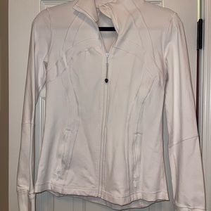 Lulu lemon white jacket